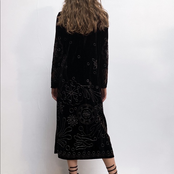 ZARA EMBROIDERED KIMONO COAT LIMITED EDITION - Picture 5 of 7